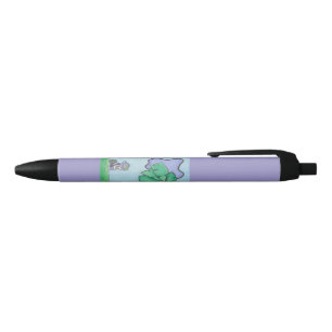 Bolígrafo De Tinta Negra Monkeando alrededor