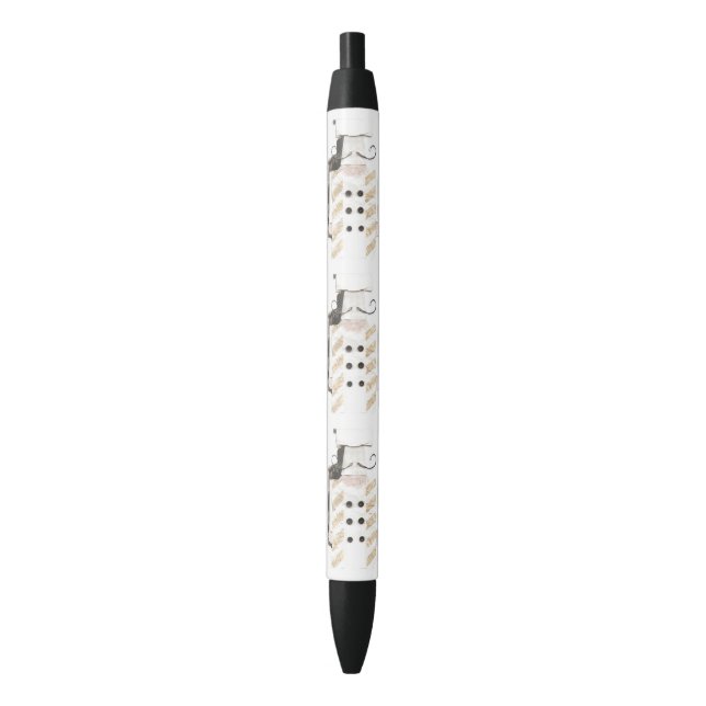 Bolígrafo De Tinta Negra Monsieur Chef Pen (Frente vertical)