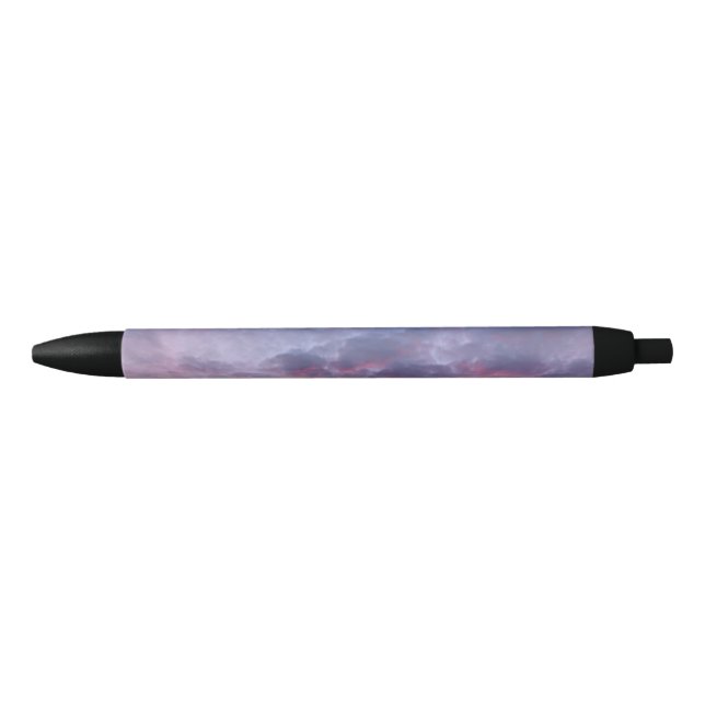 Bolígrafo De Tinta Negra Morning Purple Sunrise (Anverso)