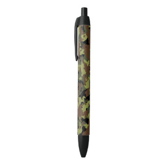 Bolígrafo De Tinta Negra Moss Green Camo