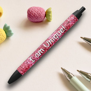 Bolígrafo De Tinta Negra Motivación y autoconfianza - Soy único