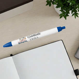 Bolígrafo De Tinta Negra Motivational Graduation Pen - Custom Souvenir