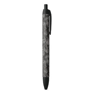 Bolígrafo De Tinta Negra Muchos viejos engranajes o piezas metalizado