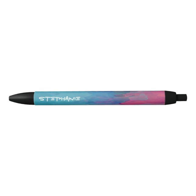 Bolígrafo De Tinta Negra Multi-color, artístico, acuarela (Anverso)