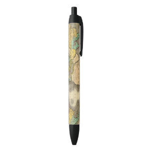 Bolígrafo De Tinta Negra Mundo 6