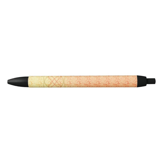 Bolígrafo De Tinta Negra Naranja (Anverso)