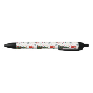 Bolígrafo De Tinta Negra Navidades Gold Twinkle Starry Pines