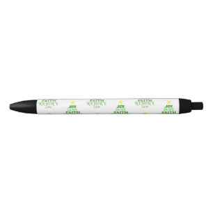 Bolígrafo De Tinta Negra Navidades Palabras Árbol de Navidad