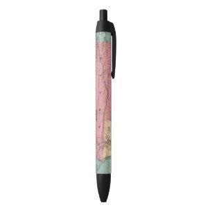 Bolígrafo De Tinta Negra Nebraska y Kansas 3
