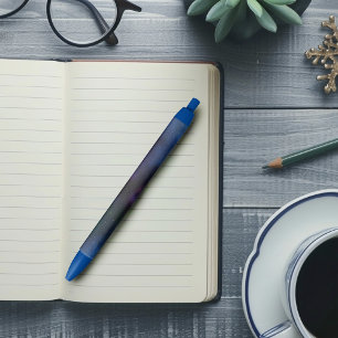 Bolígrafo De Tinta Negra Nebulosa cósmica galaxia