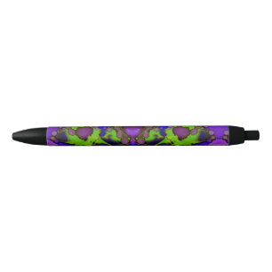 Bolígrafo De Tinta Negra Neon Bloomstorm