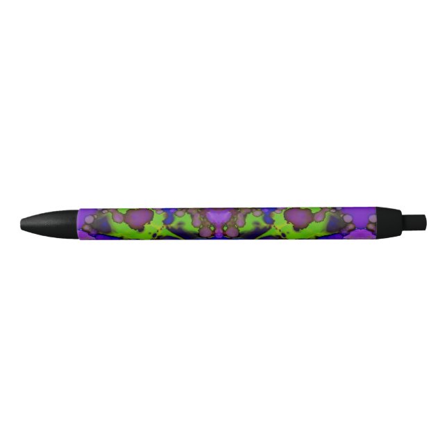 Bolígrafo De Tinta Negra Neon Bloomstorm (Anverso)