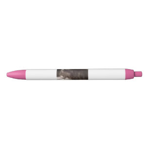 Bolígrafo De Tinta Negra No hablar con usted Dave Pink Trim Pen,