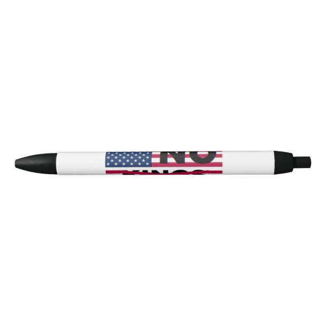 BOLÍGRAFO DE TINTA NEGRA NO KINGS (Anverso)