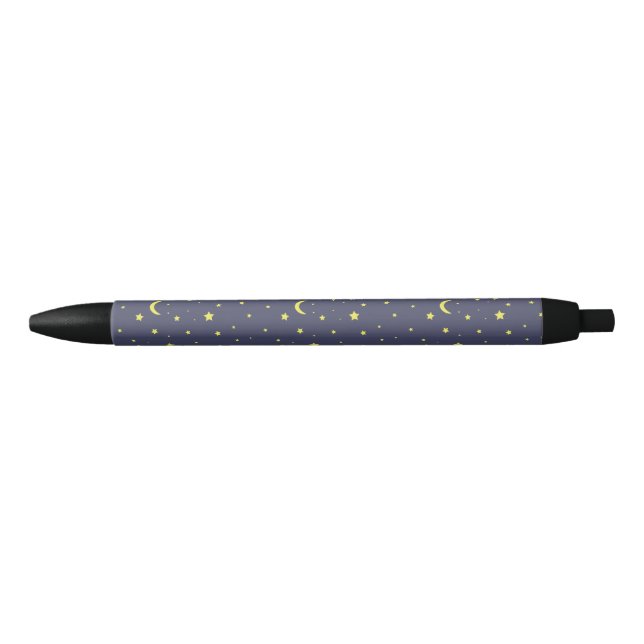 Bolígrafo De Tinta Negra Noche estrellada (Anverso)