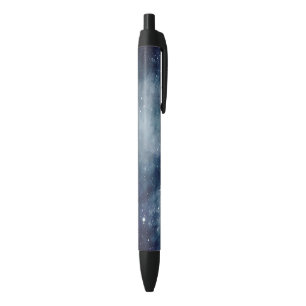 Bolígrafo De Tinta Negra Noche estrellada cielo azul estrellas universo ast