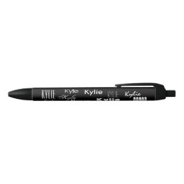 Bolígrafo De Tinta Negra Nombre personalizado
