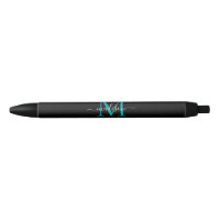 Nombro elegante de escritura del monograma verde d