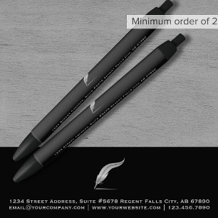 Bolígrafo De Tinta Negra Notorio Signature Executive Pen