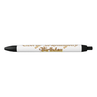 Bolígrafo De Tinta Negra Office & School > Material de escritura y dibujo