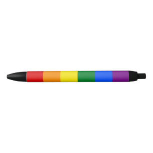 Bolígrafo De Tinta Negra Orgullo arcoiris