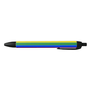 Bolígrafo De Tinta Negra Orgullo arcoiris