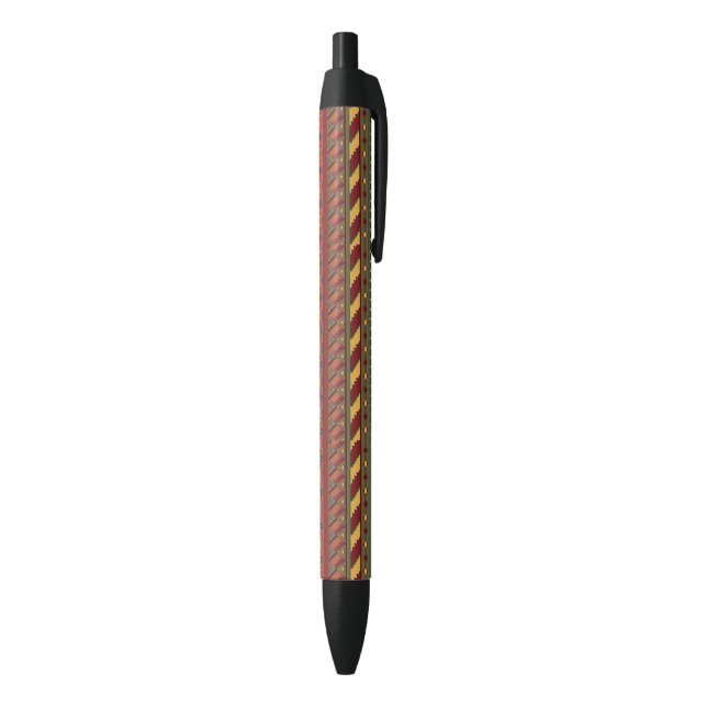 Bolígrafo De Tinta Negra Origen étnico (Parte inferior (Vertical))