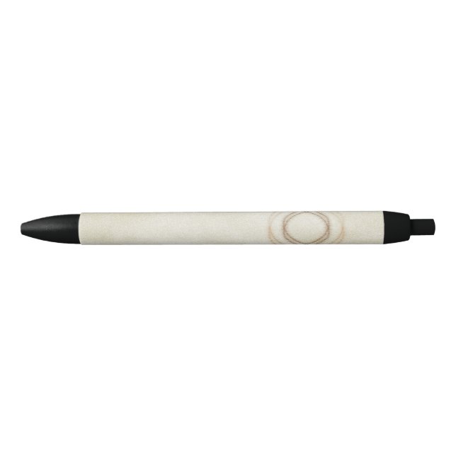 Bolígrafo De Tinta Negra Oro (Anverso)