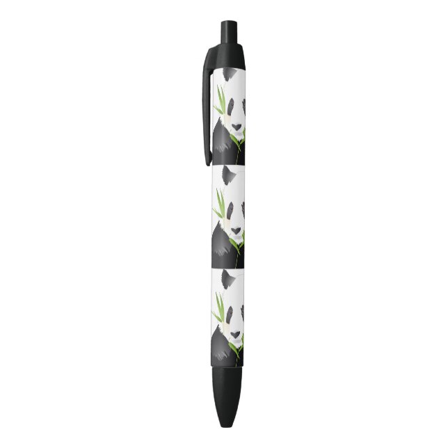 Bolígrafo De Tinta Negra Oso de panda (Parte superior (vertical))