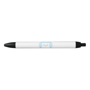 Bolígrafo De Tinta Negra Oso Polar Peekaboo