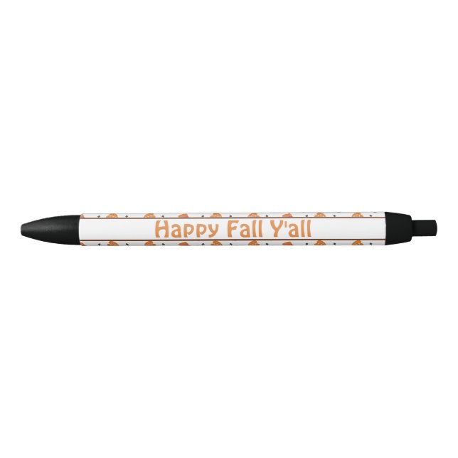 Bolígrafo De Tinta Negra Otoño  (Anverso)