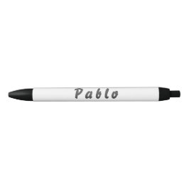 Bolígrafo De Tinta Negra Pablo Kugelschreiber