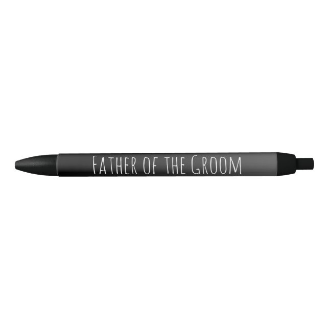 Bolígrafo De Tinta Negra Padre de los abuelos (Anverso)
