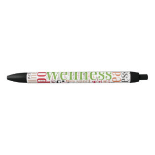 Bolígrafo De Tinta Negra Palabras de aptitud