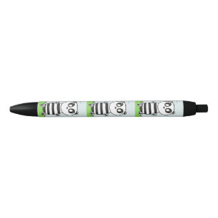 Bolígrafo De Tinta Negra Panda Kids