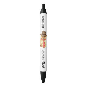 Bolígrafo De Tinta Negra Papá de Pomeranian