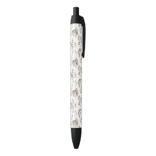 Bolígrafo De Tinta Negra Papel dulce