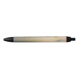 Bolígrafo De Tinta Negra Pastel Pen Design – Hebrew Quote