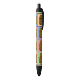 Bolígrafo De Tinta Negra Patata de estilo Pop Art