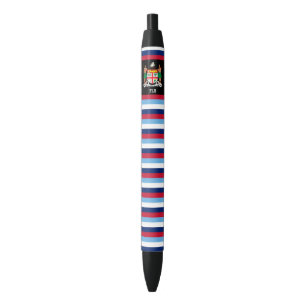 Bolígrafo De Tinta Negra Patriótico de la Bandera de Fiji