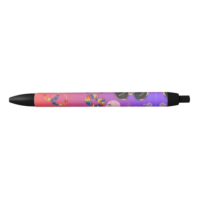 Bolígrafo De Tinta Negra patrón (Anverso)