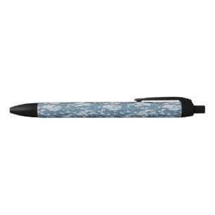 Bolígrafo De Tinta Negra Patrón de Camuflaje Digital Naval