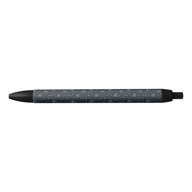 Bolígrafo De Tinta Negra Patrón de galaxia (Anverso)