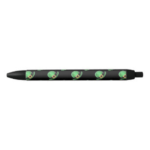Bolígrafo De Tinta Negra Patrón de Gorra del Día Verde de San Patricio en n