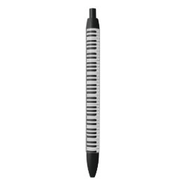 Bolígrafo De Tinta Negra Patrón de piano