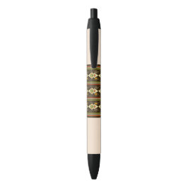 Bolígrafo De Tinta Negra Patrón etíope Tebeb