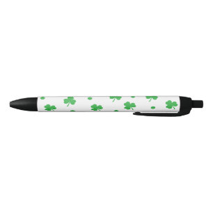 Bolígrafo De Tinta Negra Patrón simple y elegante del día de San Patricio
