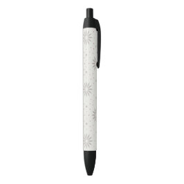 Bolígrafo De Tinta Negra Patronado