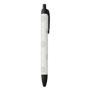 Bolígrafo De Tinta Negra Patronado