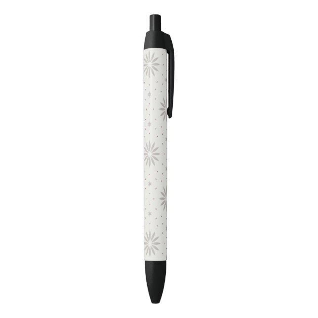 Bolígrafo De Tinta Negra Patronado (Parte inferior (Vertical))